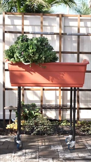 Elevated Mobile Planter