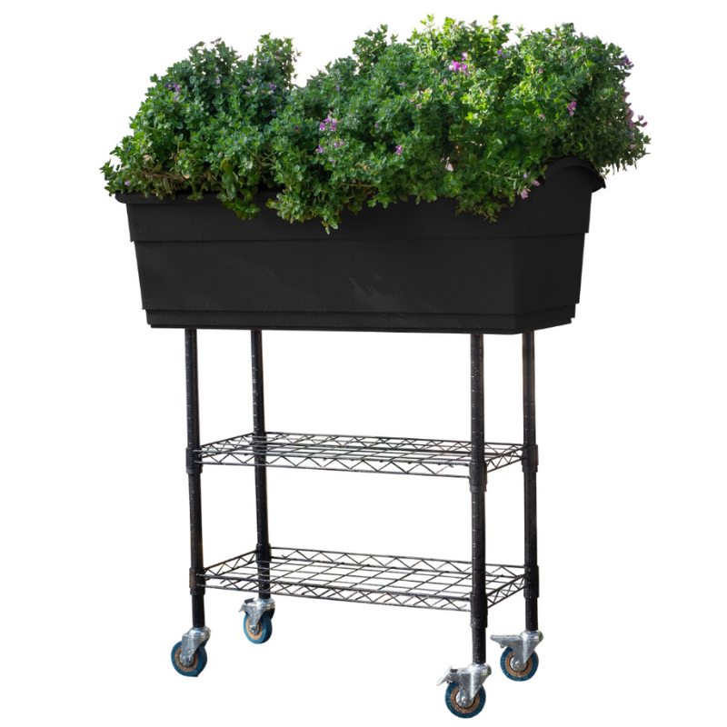 Elevated Mobile Planter
