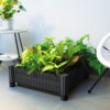 1-80 Square Imitated rattan plastic garden bed
