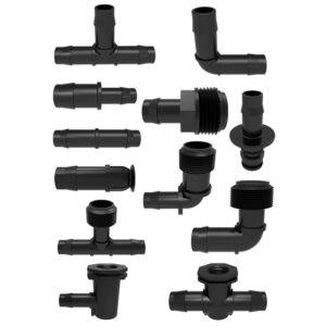 13mm 19mm 25mm Barb fittings