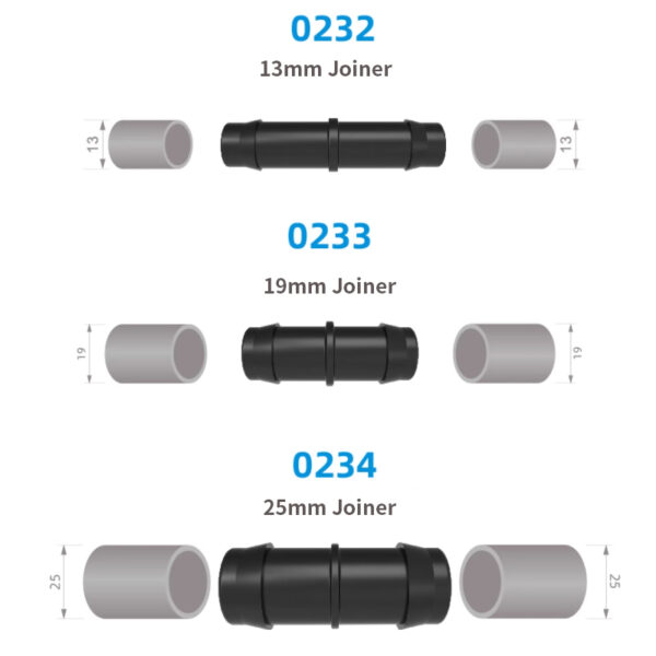 13mm-25mm直通 13mm 19mm 25mm Barb fittings