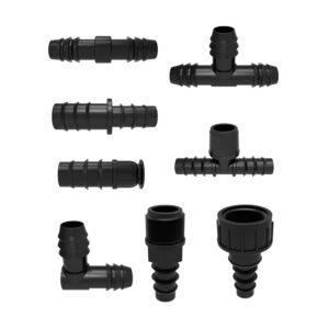 Three barbs fittings