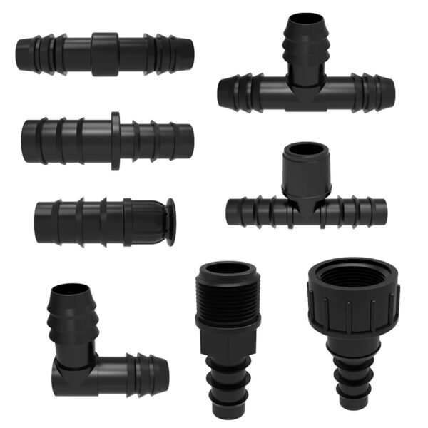 Three barbs fittings