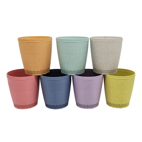 Eco Gardening Plastic Flower Pot